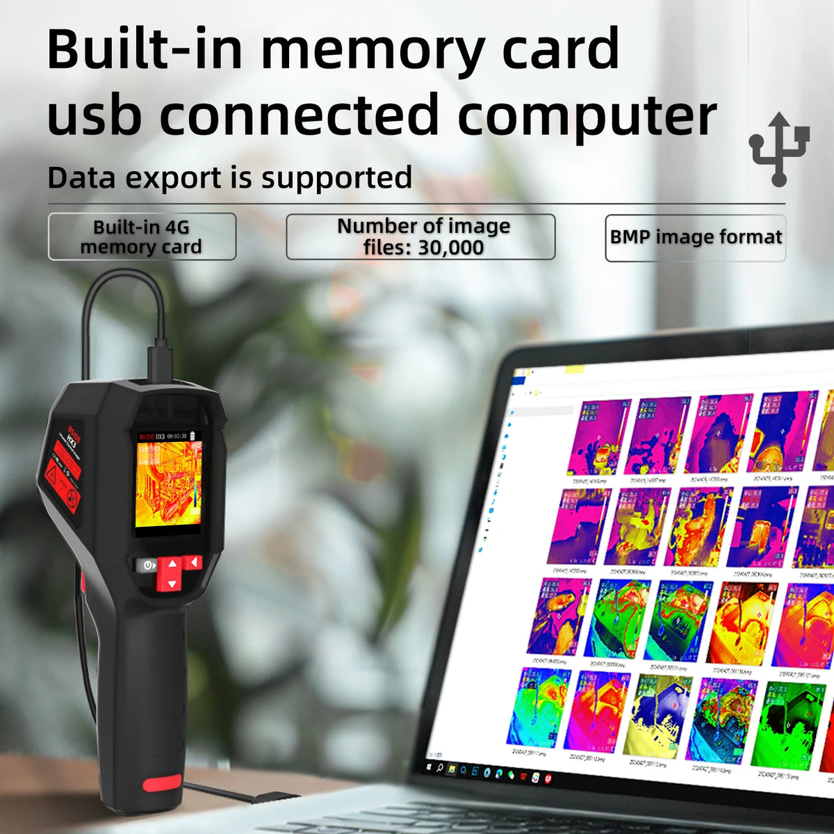 BSIDE Thermal Imaging Camera With Laser Pointer For HVAC Electrical