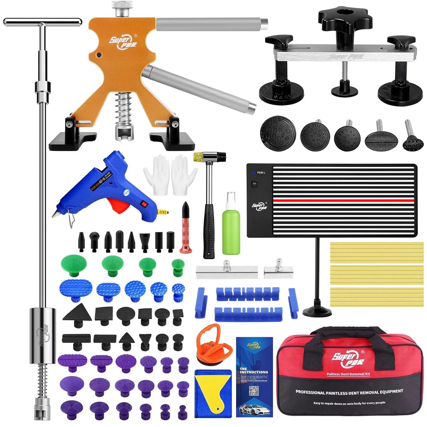 PDR Dent Removal Tool Car Dent Repair Kit Professional Grade