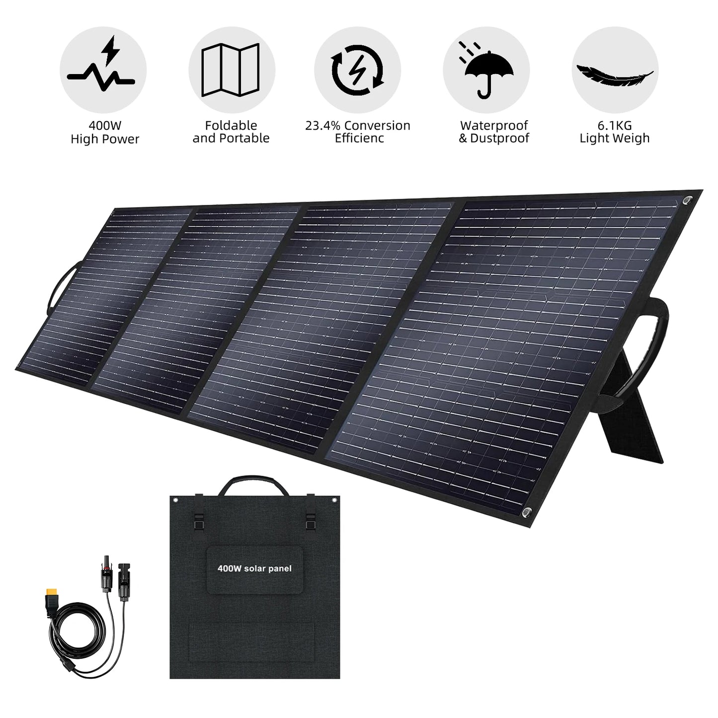 Solarplay 400W Foldable Solar Panel For RV Off Grid