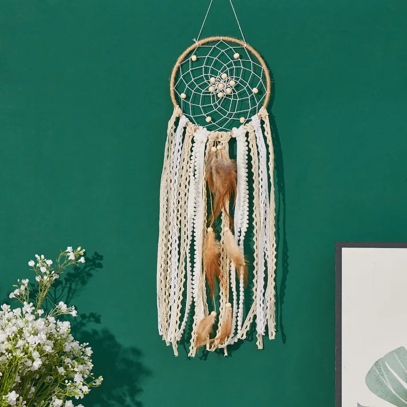 Dream Catcher Set Moon And Sun Bohemian Wall Decor