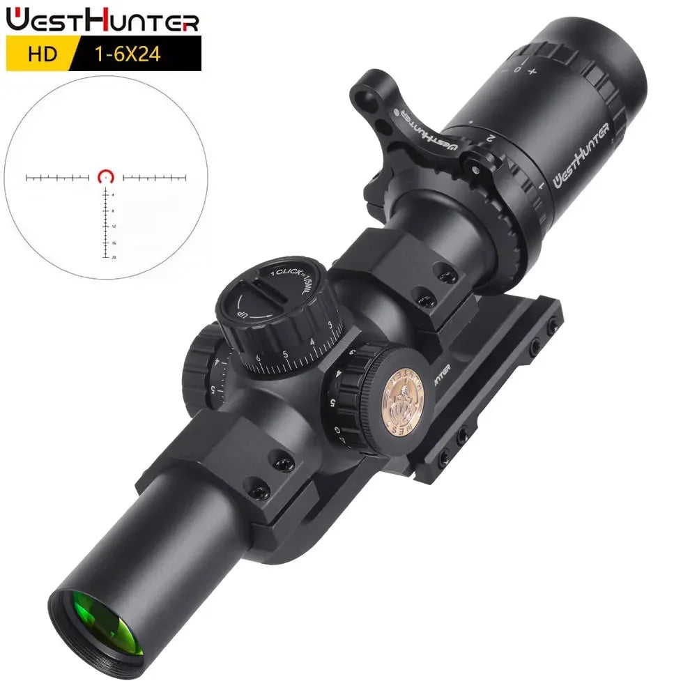 WestHunter IR LPVO Riflescope With Illuminated Etched Reticle