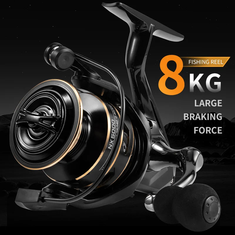J-BARZILLAI NX Spinning Reel With 10kg Max Drag Performance