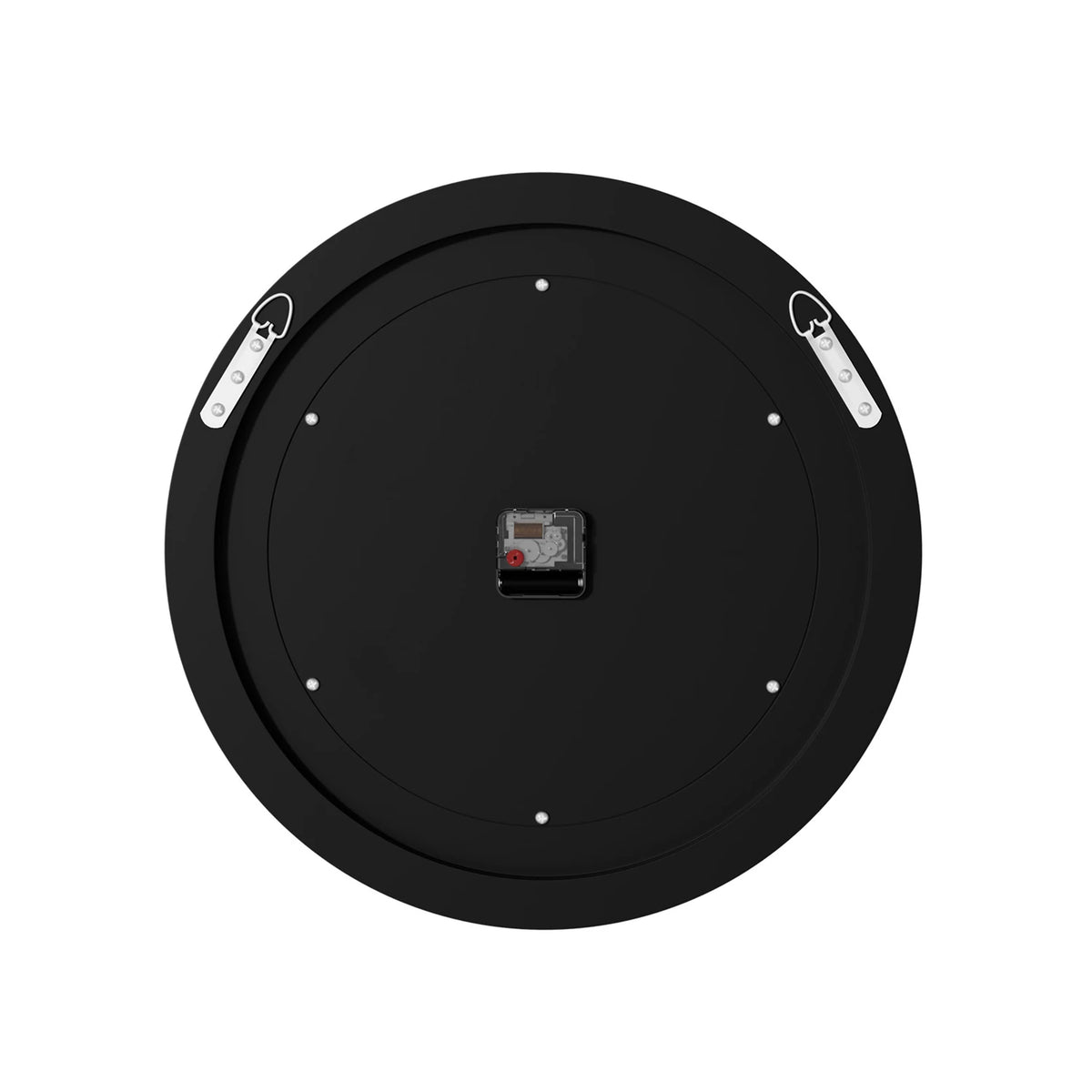 Crystal Sparkle Mirror Wall Clock With Quiet Alarm Feature