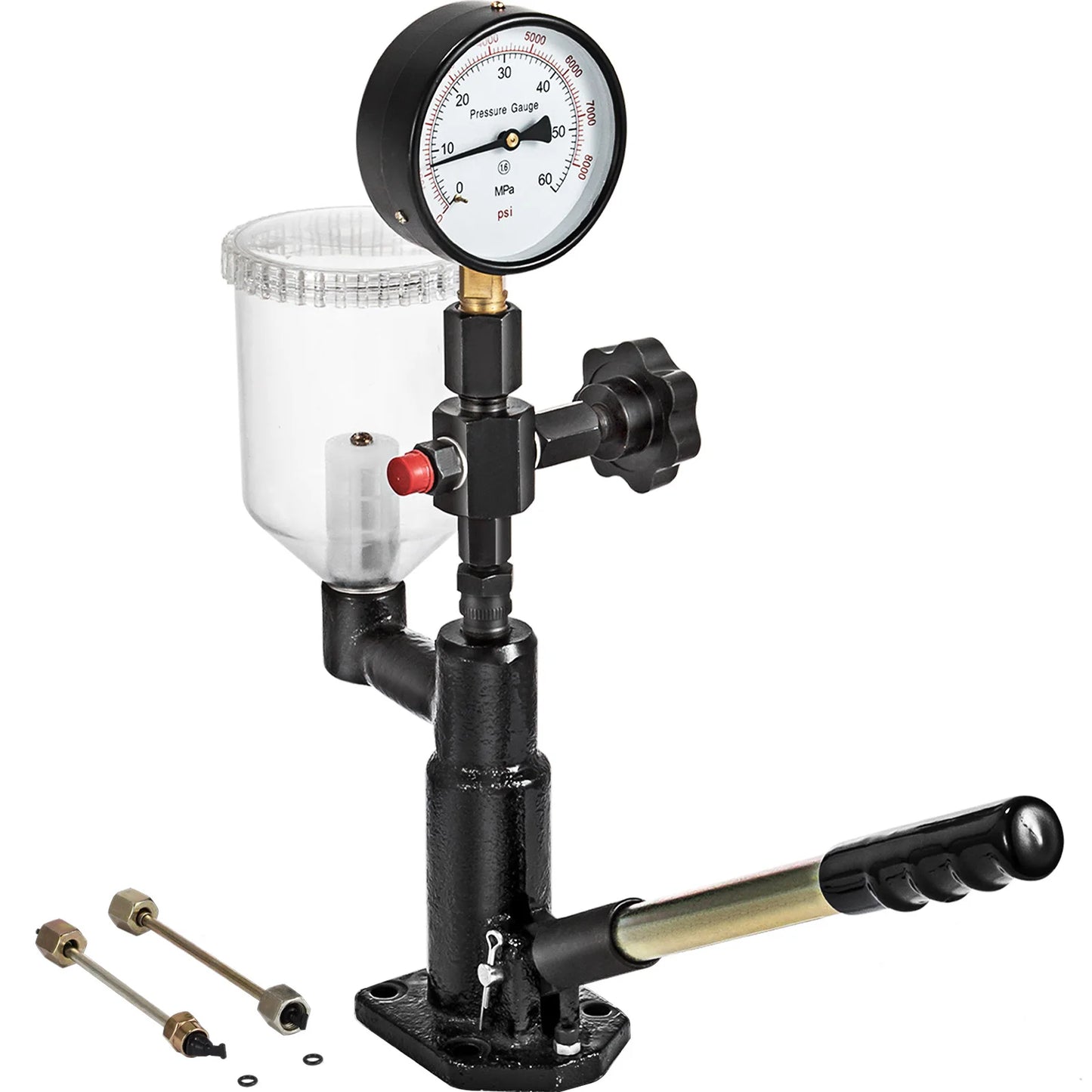 SucceBuy Diesel Injector Nozzles Tester With Dual Scale Gauge 60MPa
