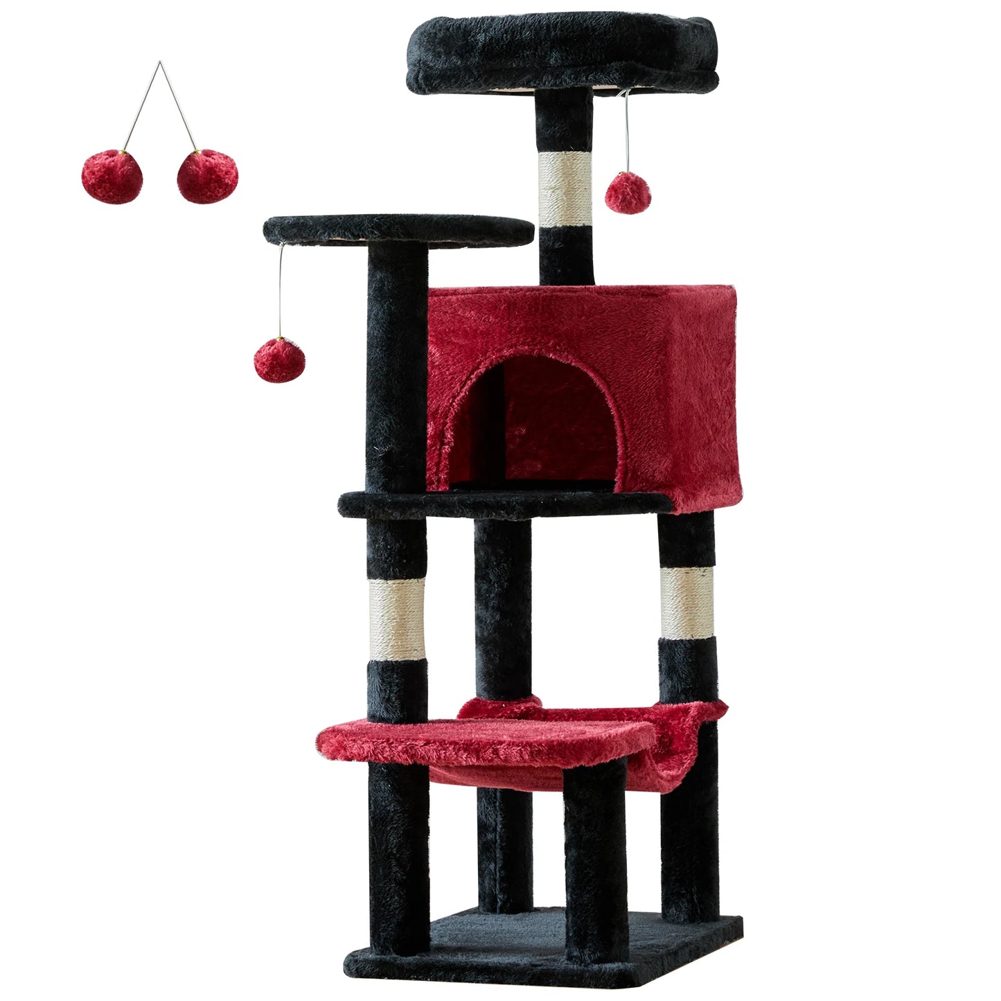 JHK Cat Tree Tall Multi Cat Climbing Tower Indoor Furniture