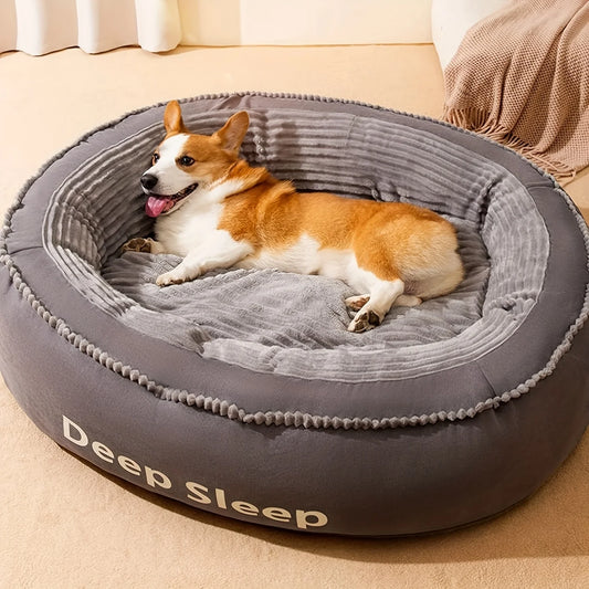 Pet Bed Donut Cushion for Dogs and Cats Soft Washable