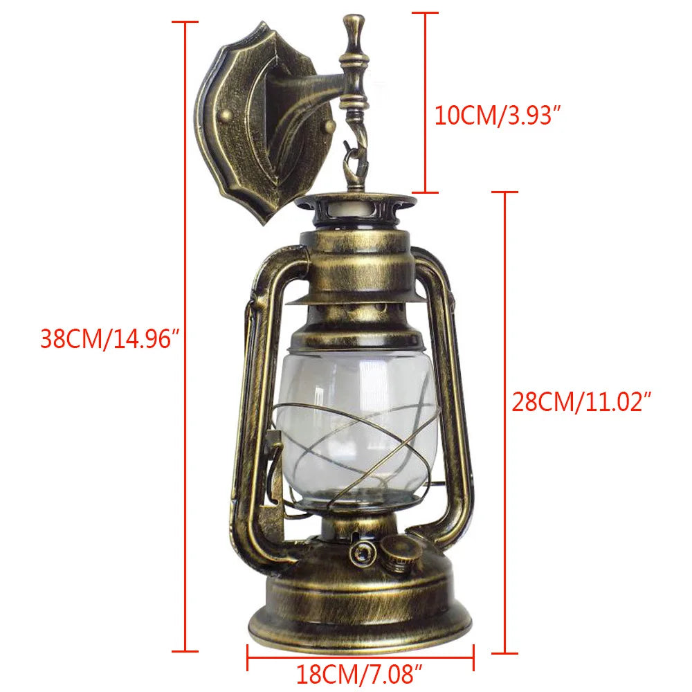 Bymaocar Wall Light Outdoor Bronze Lanterns For Facades And Yards