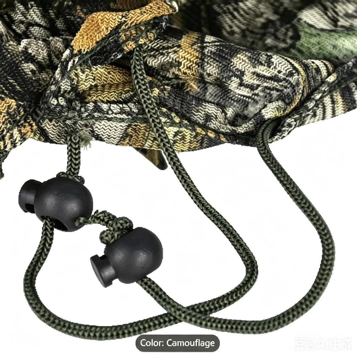 3D Lightweight Ghillie Suit Hooded Camouflage Hunting Clothing