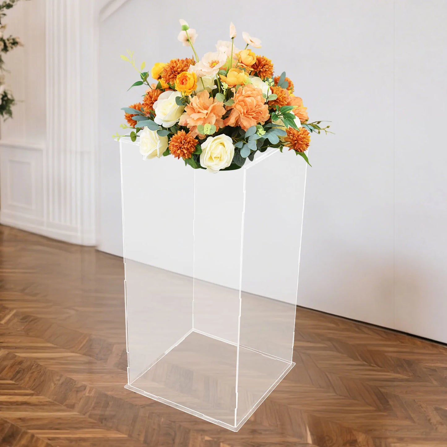 Acrylic Display Stand Freestanding Acrylic Display Case Acrylic Display Box For Action Figures Collectibles Flowers 30*30*60cm