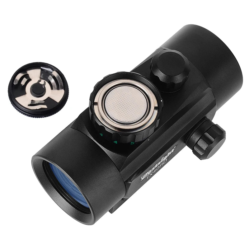 Bestsight Illuminated Red Dot Sight For Airsoft Hunting Rifle