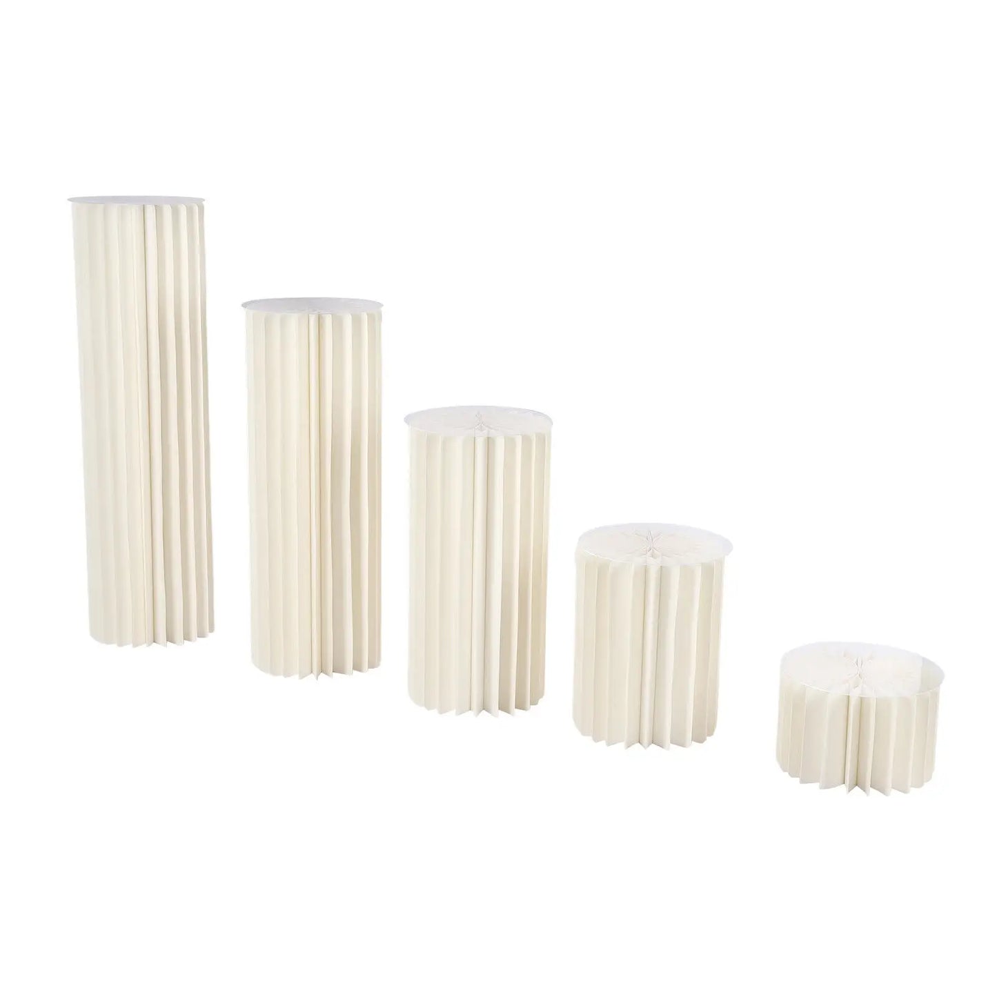 NONECN Wedding Centerpieces Cardboard Vases Set For Party Tables