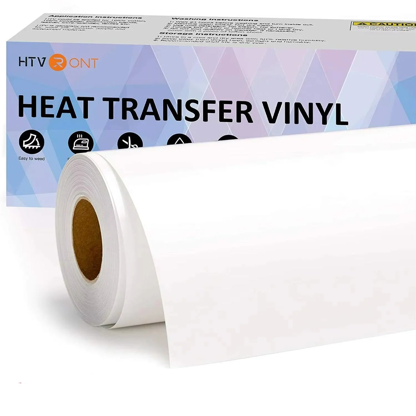 HTVRONT Heat Transfer Vinyl Roll for T Shirt Craft