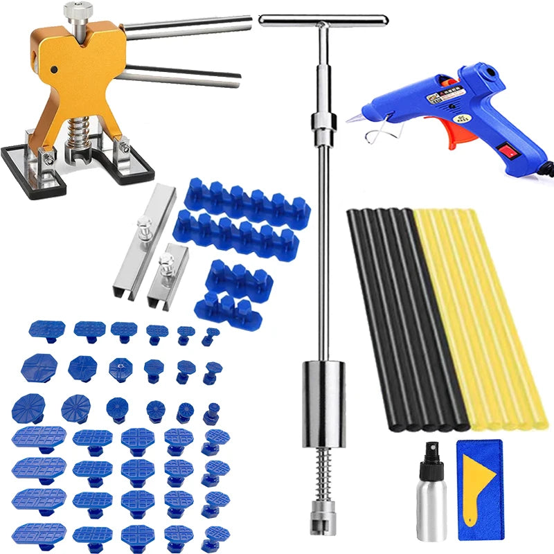JOIGVFN Auto Dent Repair Kit Paintless Dent Removal Tool Set