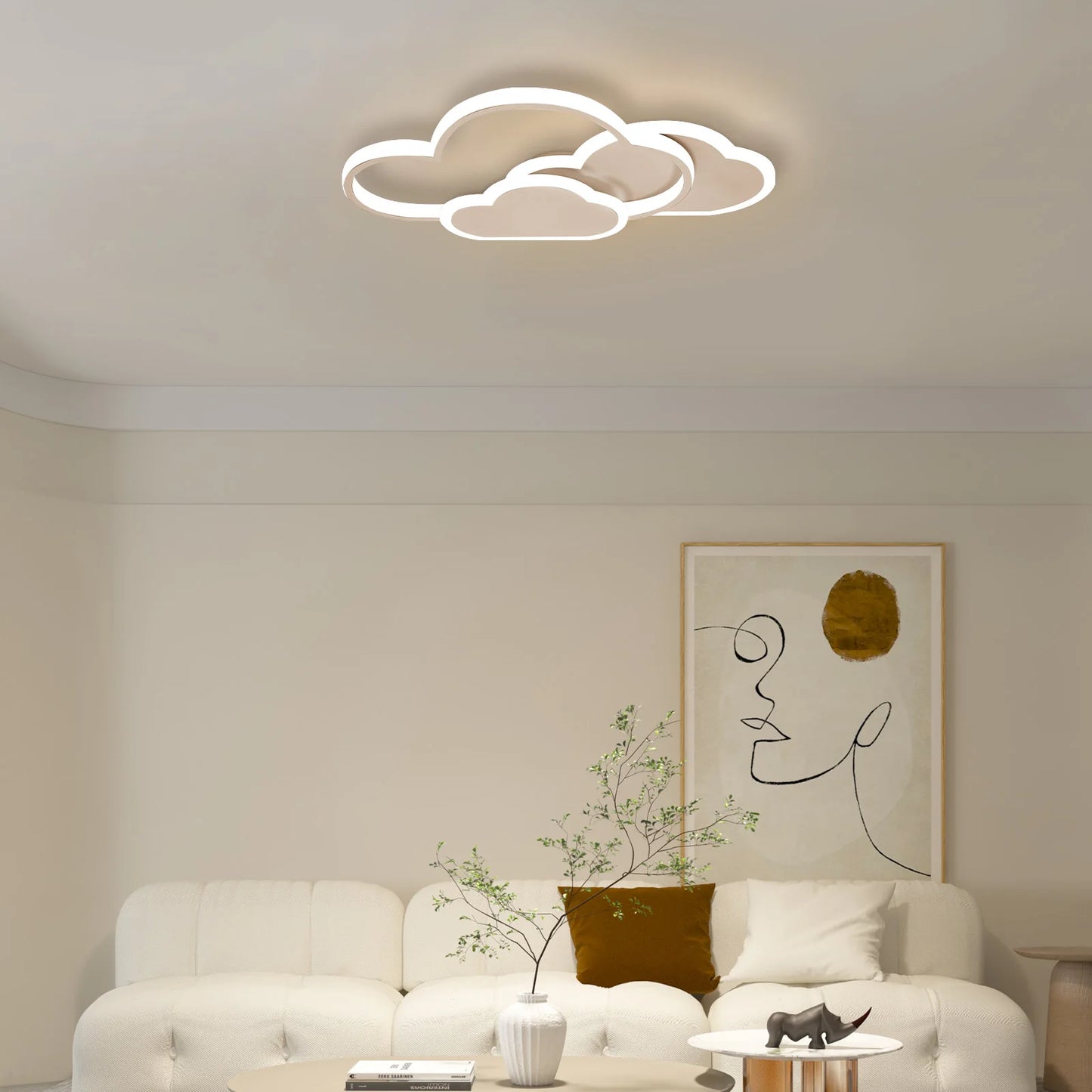 LED Cloud Ceiling Light For Home Decor, Modern Chandelier