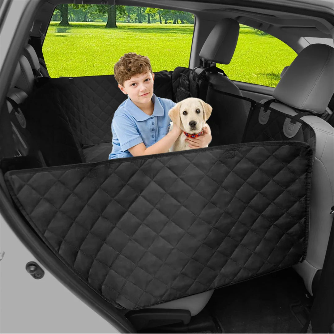 BINGOPAW Waterproof Dog Car Seat Cover Hammock Scratch Resistant For Back Seat
