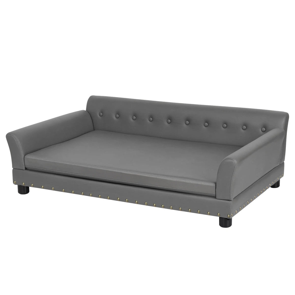 Bingopaw Elevated Rectangular Dog Sofa Bed For Pets