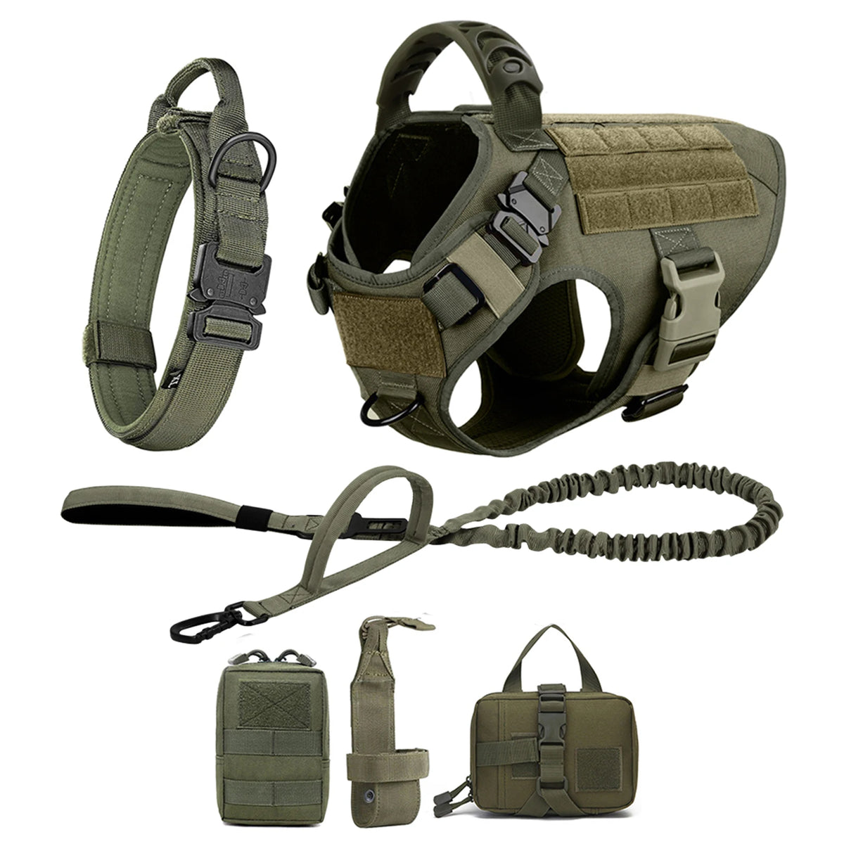 Nylon Breakaway Padded Dog Harness And Leash Set For Walking