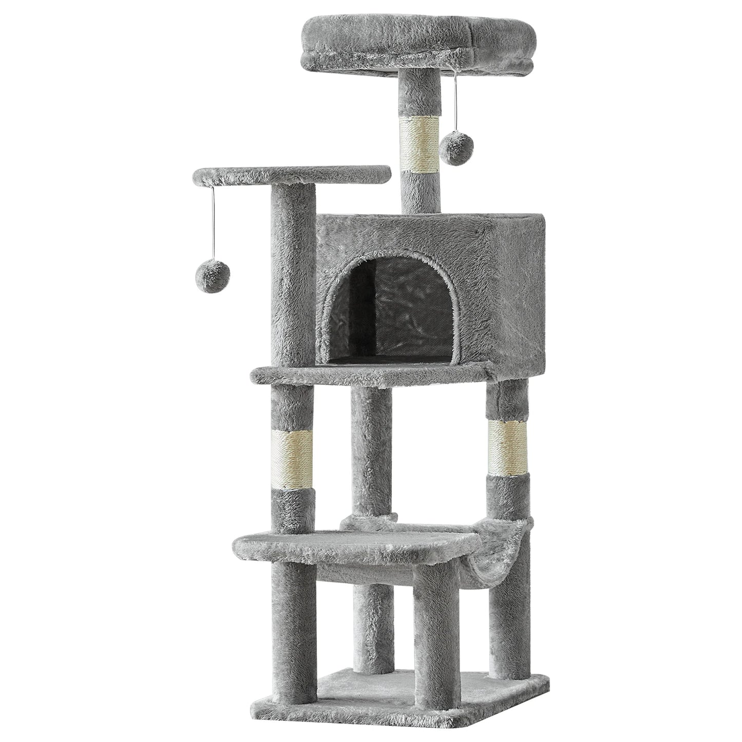 JHK Cat Tree Tall Multi Cat Climbing Tower Indoor Furniture