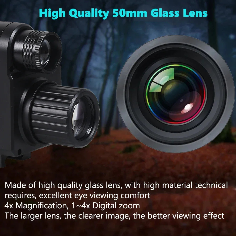 Tensdarcam Digital Night Vision Monocular With Infrared Camera