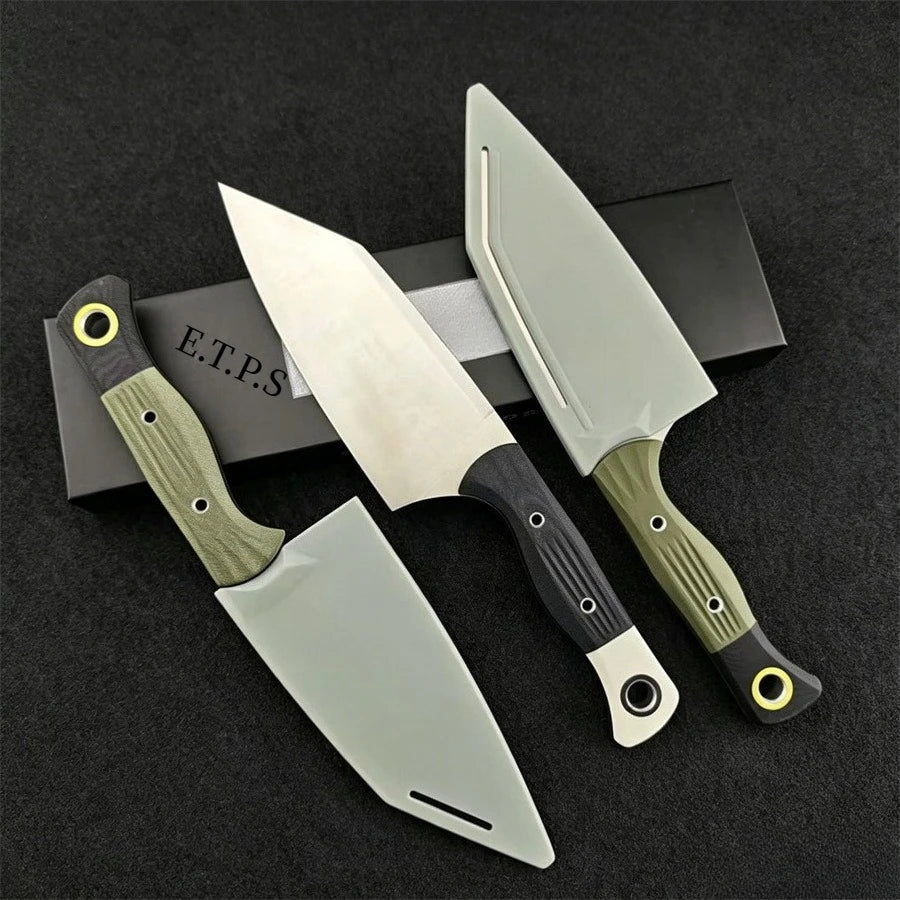 BM 4010BK-01 with Sheath Fixed Blade Knife Wild Survival Multi-tool Men's Gift Outdoor EDC Utility Straight Knives